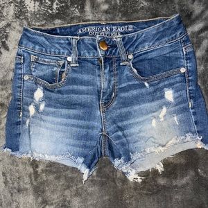American Eagle midi shorts